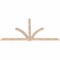 Ekena Millwork Redmond Smooth Timber Gable Bracket, Douglas Fir, 84"W x 45"H x 1 1/2"D x 3 1/2"F, 13/12 Pitch GBW084X45X0204RED00SDF - alternate 5